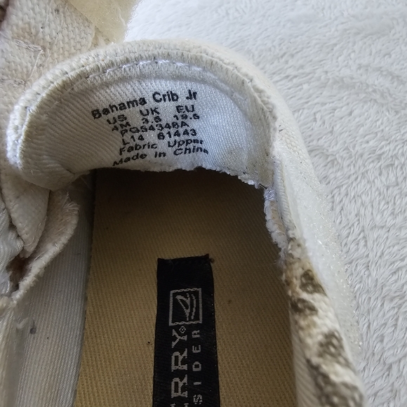 SPERRY TOPSIDER | Bahama Crib Jr. Boat Shoes - Picture 5 of 6